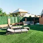 빌라 Eco White With Climatized Pool 칼레타데푸스테