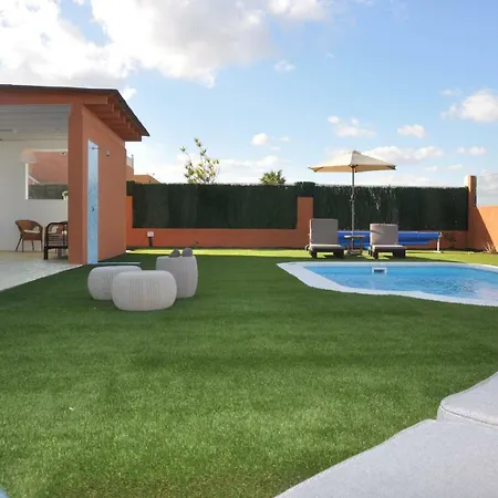 Eco White With Climatized Pool Villa Caleta De Fuste