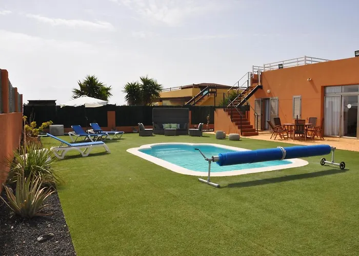 Villa Eco White With Climatized Pool Caleta De Fuste