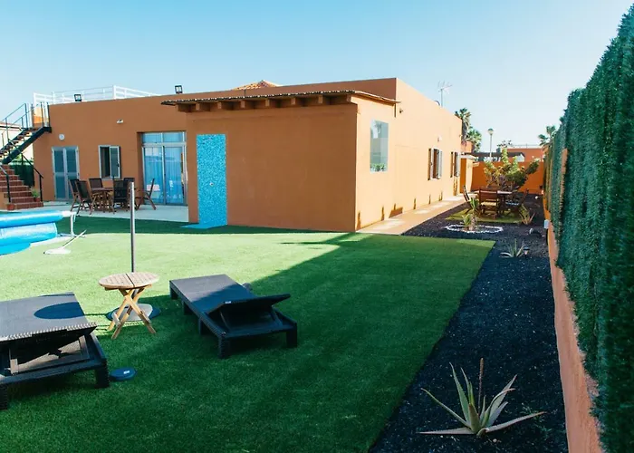 Villa Eco White With Climatized Pool Caleta De Fuste