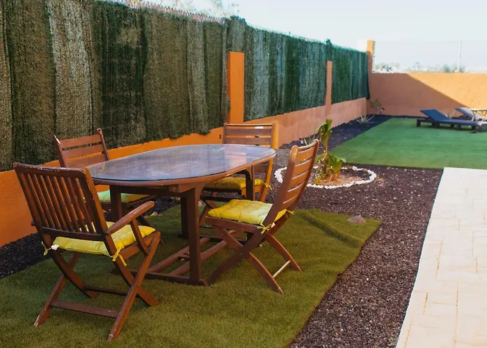 Eco White With Climatized Pool * Caleta De Fuste